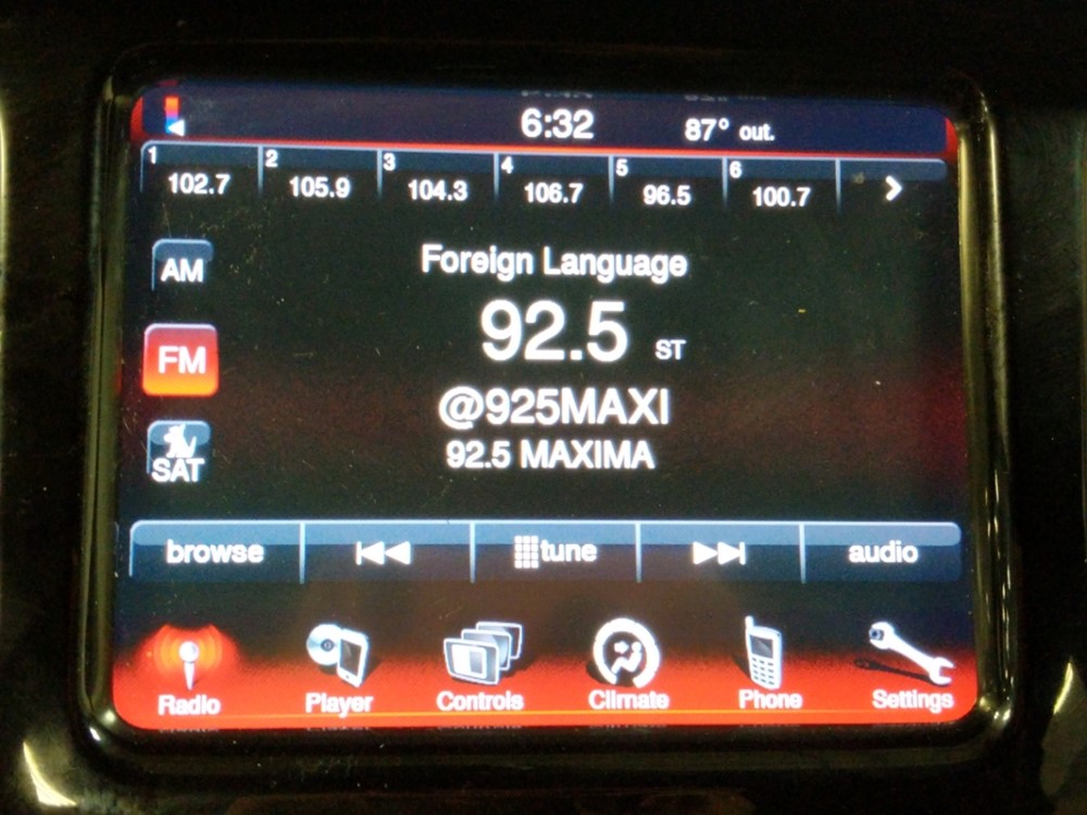 2016 Dodge Dart - Stereo Package