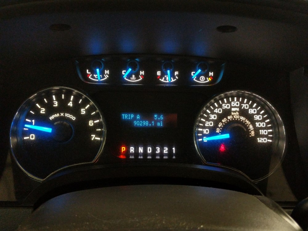 2014 Ford F-150 - Odometer Close Up