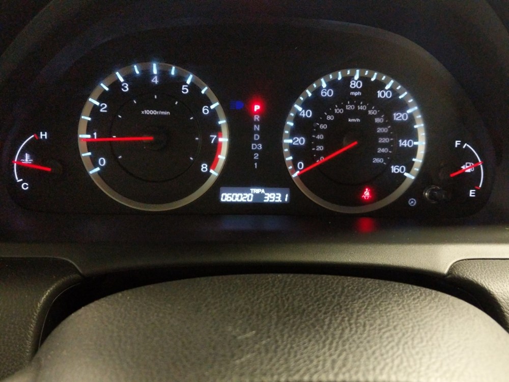 2012 Honda Accord - Odometer Close Up