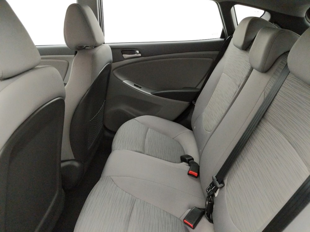 2017 Hyundai Accent - Driver Rear Seat