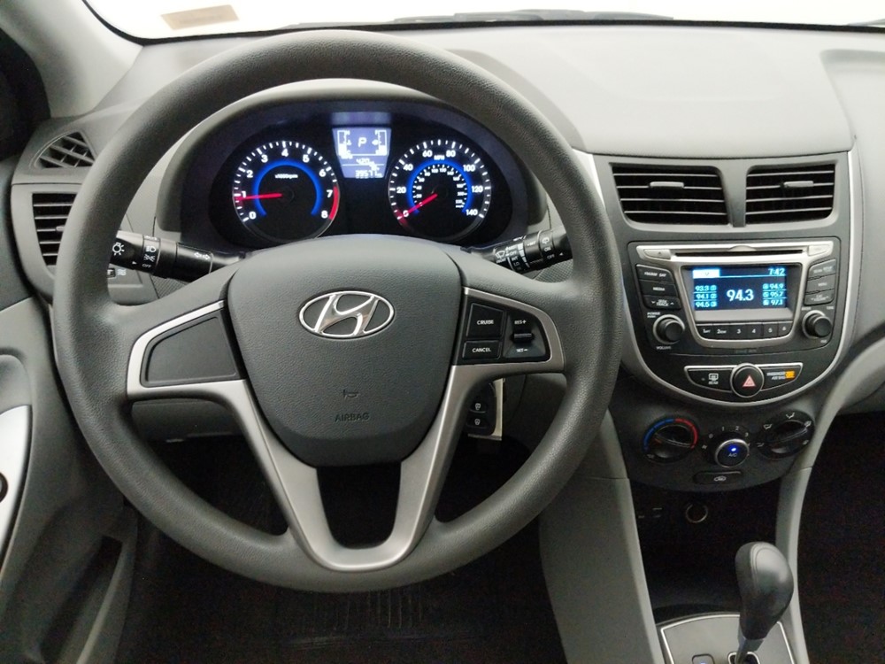 2017 Hyundai Accent - Driver Dash