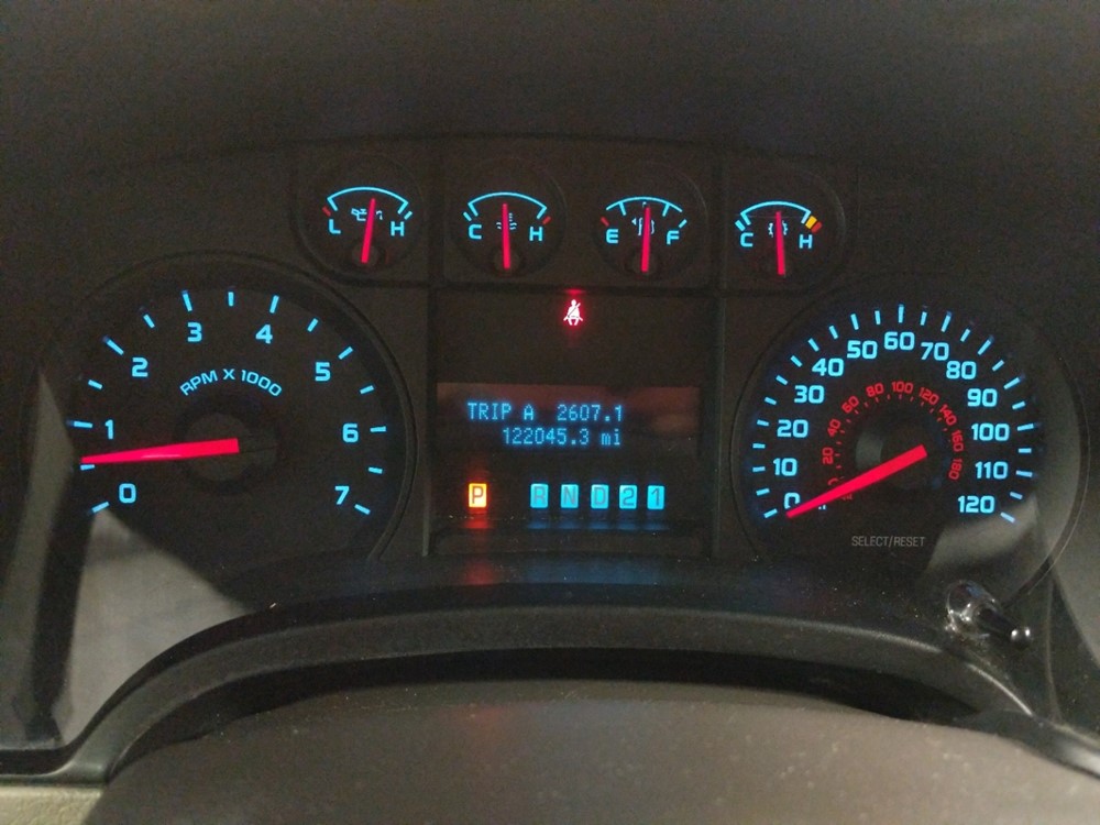 2010 Ford F-150 - Odometer Close Up