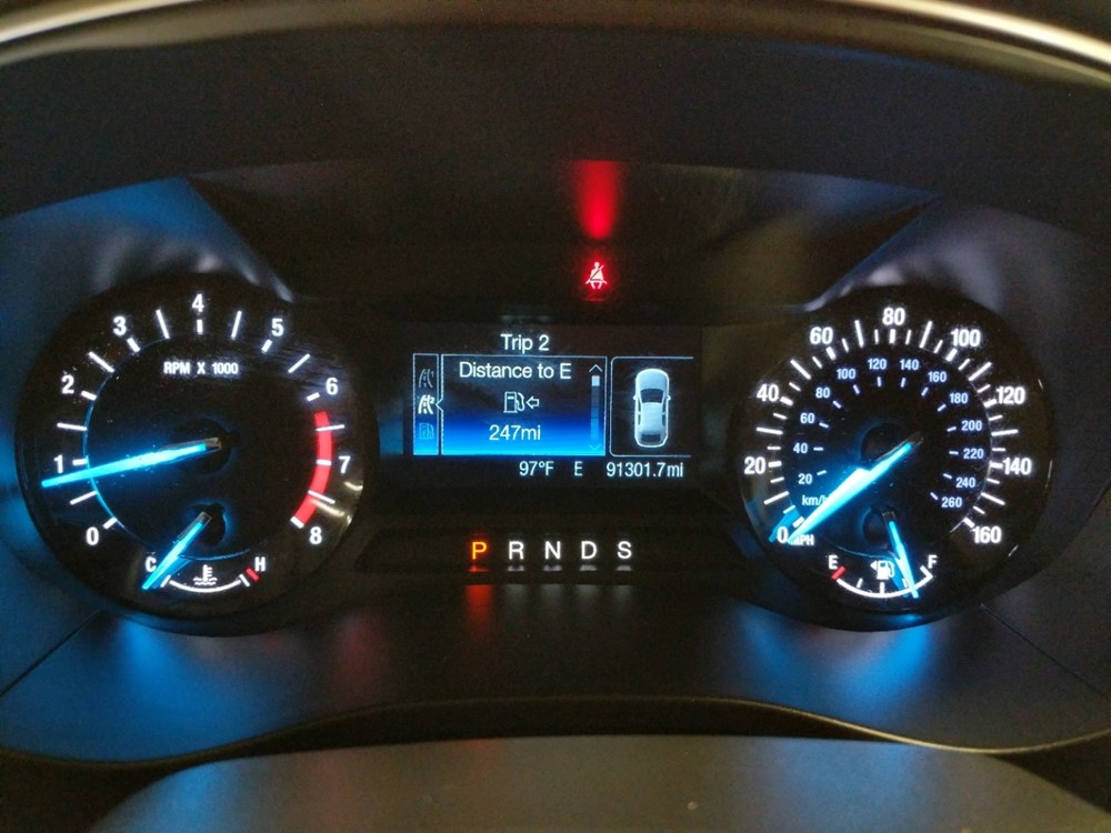 2016 Ford Fusion - Odometer Close Up