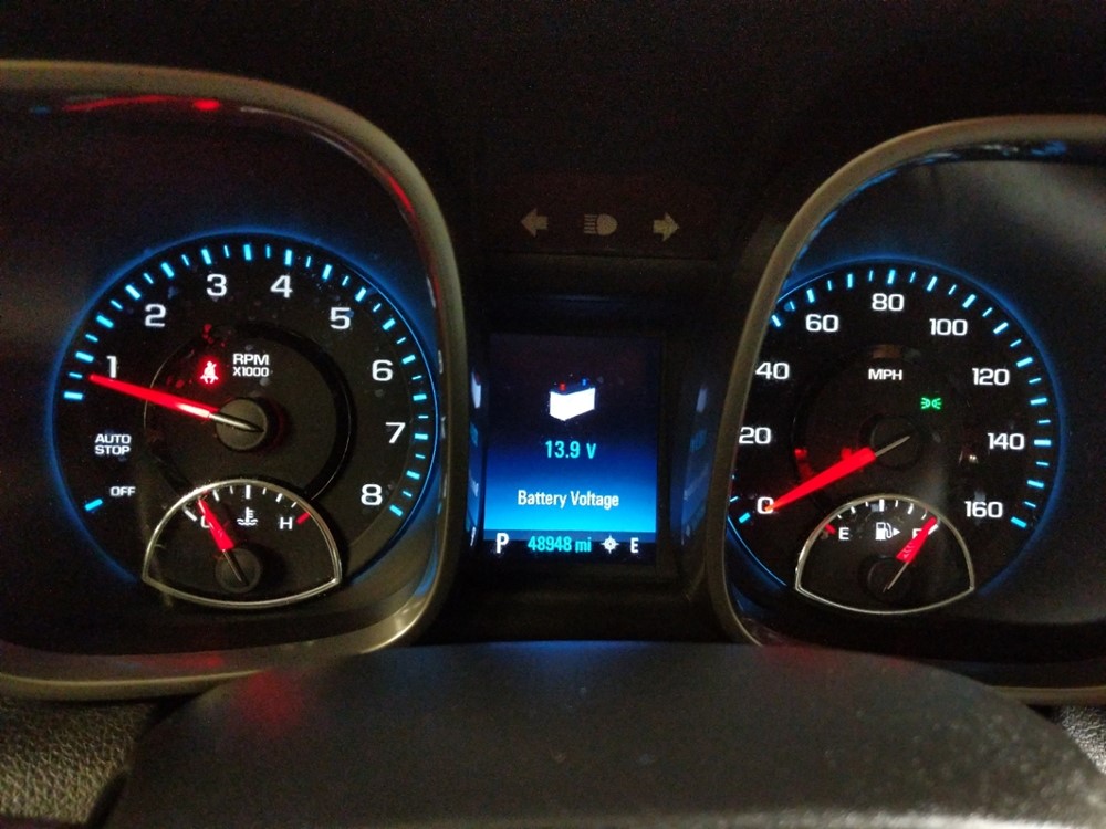 2014 Chevrolet Malibu - Odometer Close Up