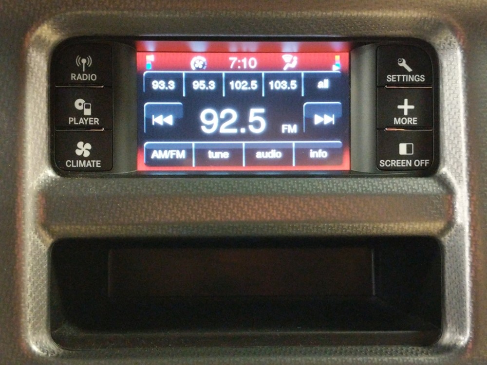 2013 Dodge Charger - Stereo Package