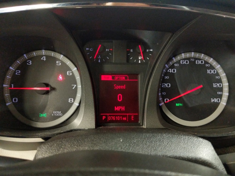 2014 GMC Terrain - Odometer Close Up