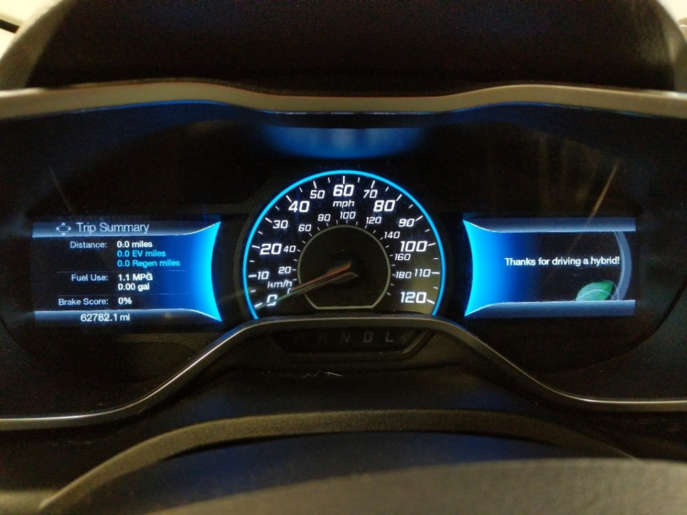 2014 Ford C-MAX - Odometer Close Up