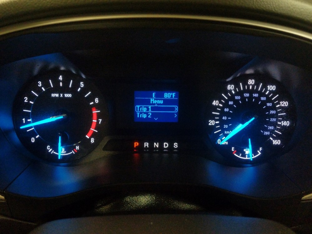 2015 Ford Fusion - Odometer Close Up