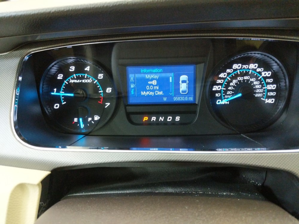 2016 Ford Taurus - Odometer Close Up