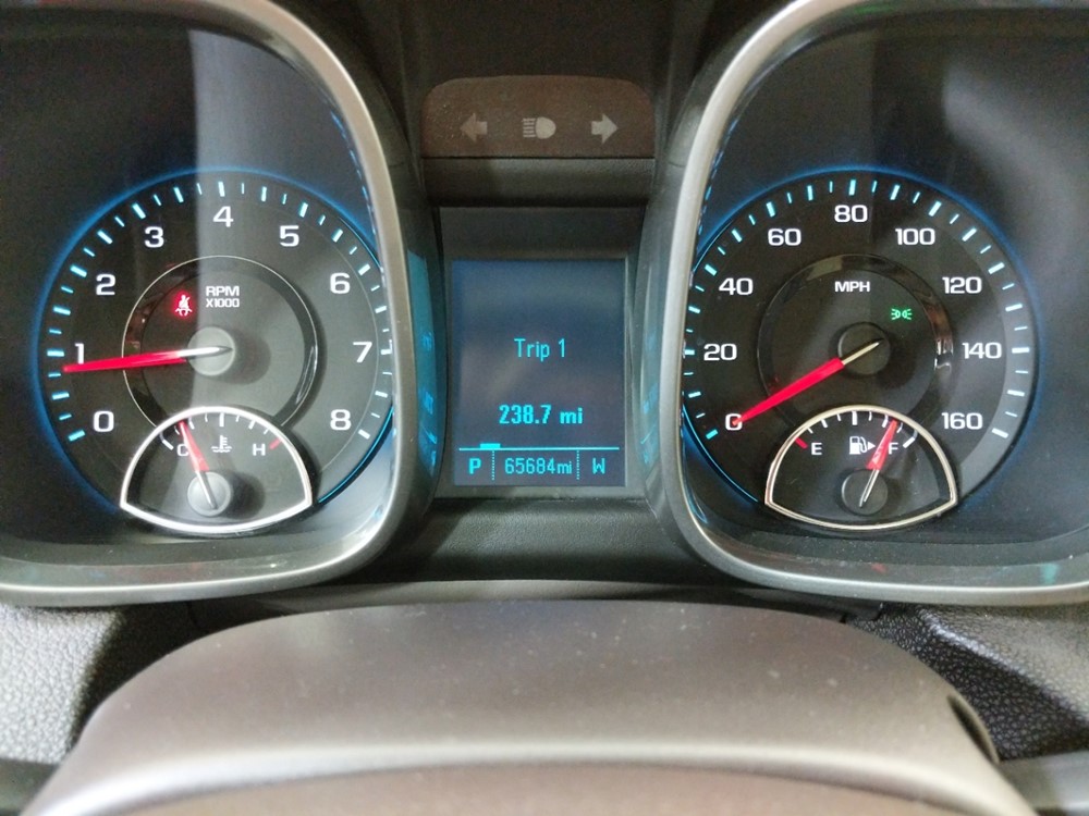 2013 Chevrolet Malibu - Odometer Close Up
