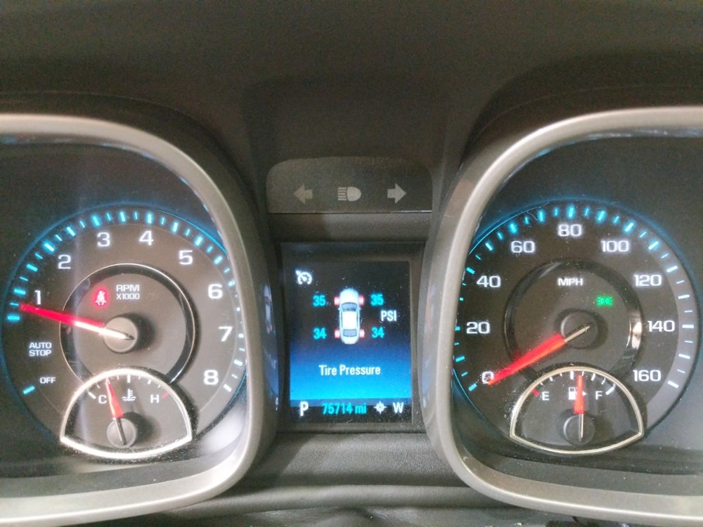 2015 Chevrolet Malibu - Odometer Close Up