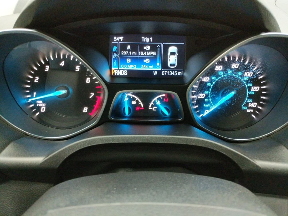 2016 Ford Escape - Odometer Close Up
