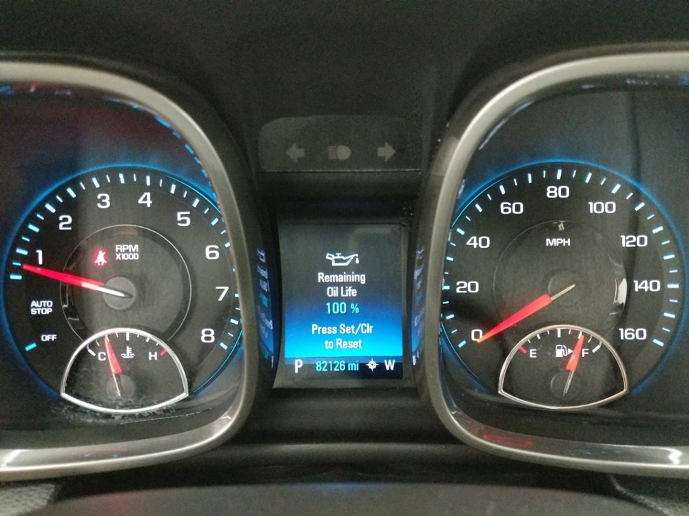 2015 Chevrolet Malibu - Odometer Close Up