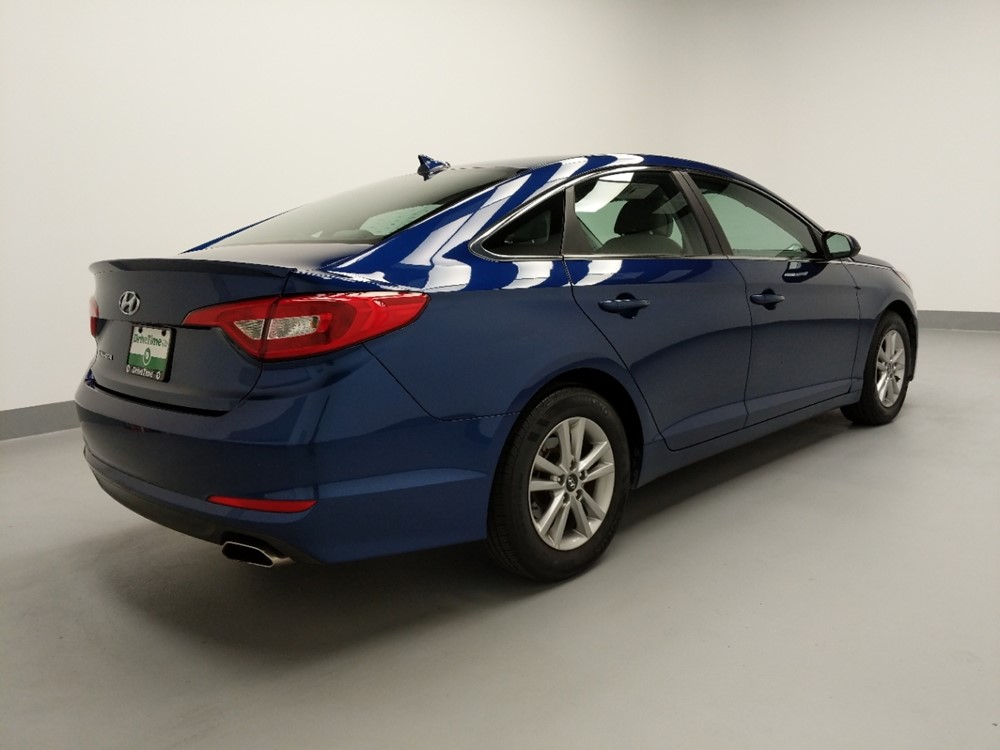 2017 Hyundai Sonata - Passenger Rear Bumper