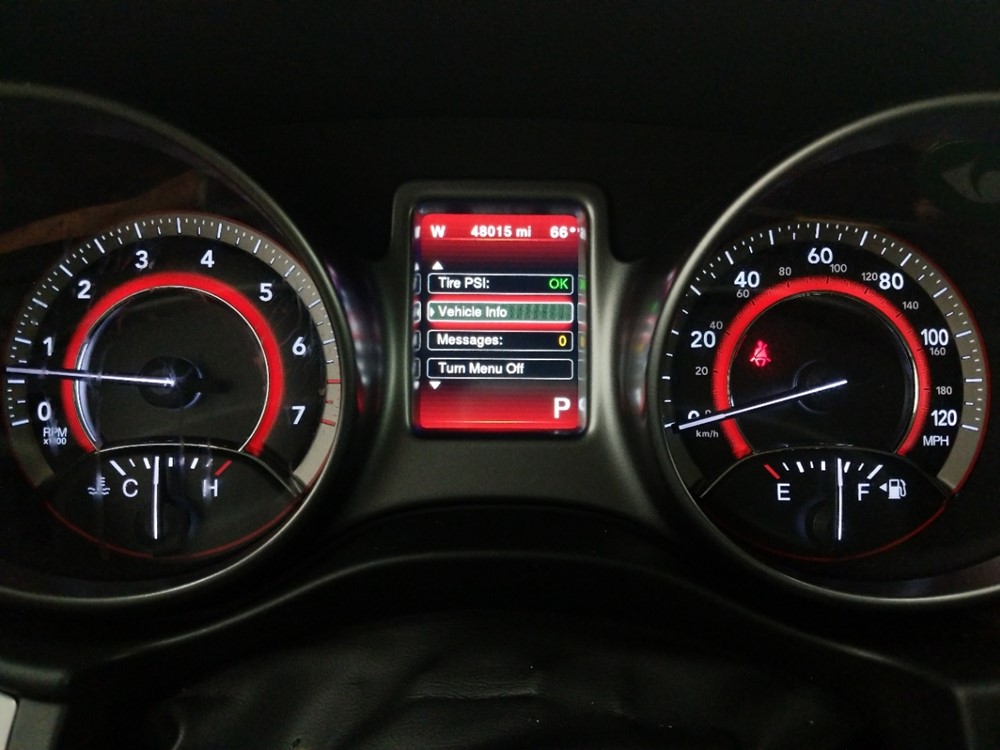 2018 Dodge Journey - Odometer Close Up