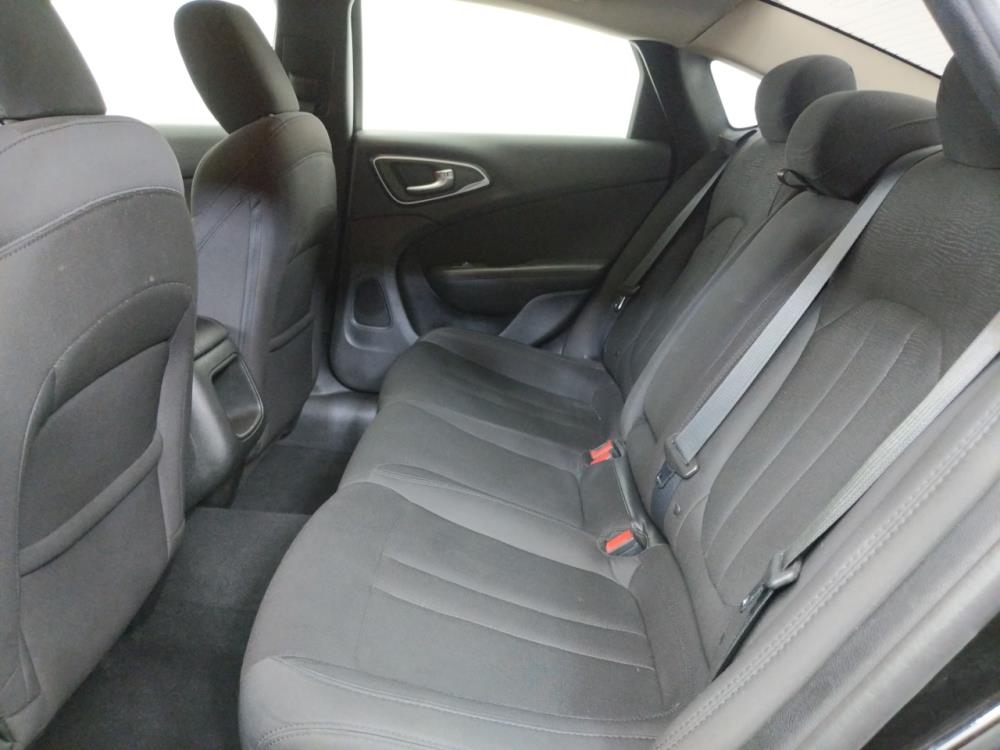 2016 Chrysler 200 - Driver Rear Seat