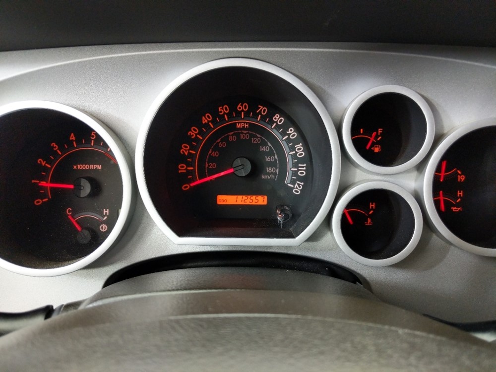2007 Toyota Tundra - Odometer Close Up