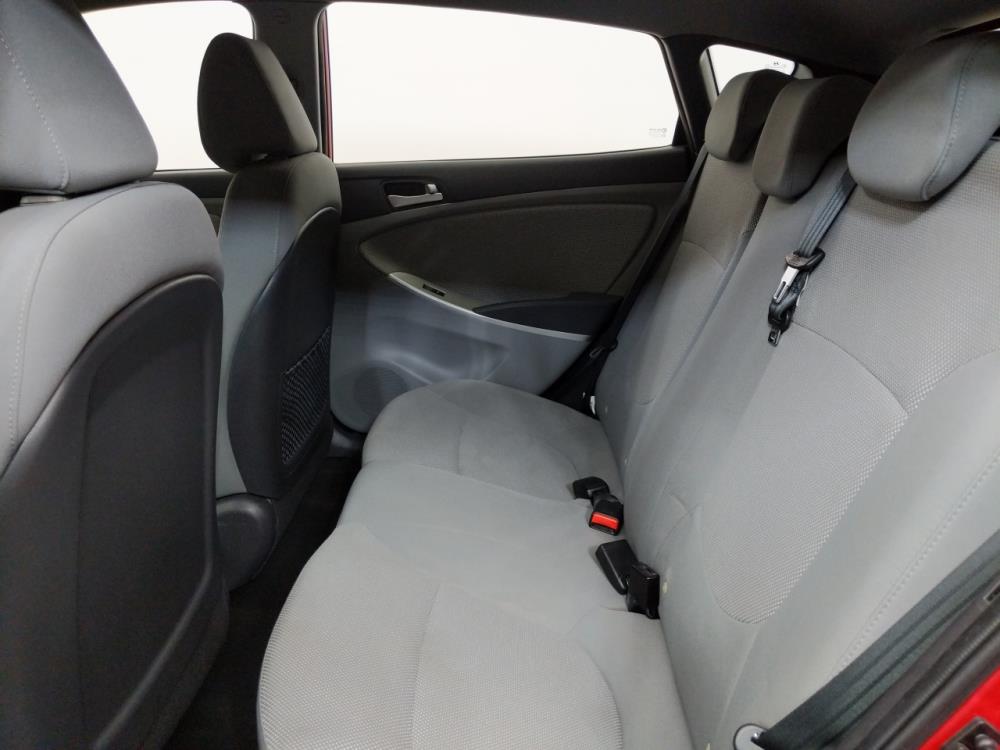 2014 Hyundai Accent - Driver Rear Seat
