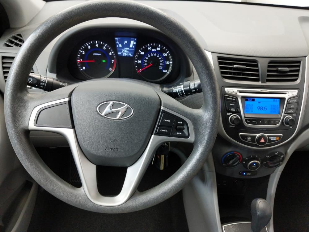 2014 Hyundai Accent - Driver Dash