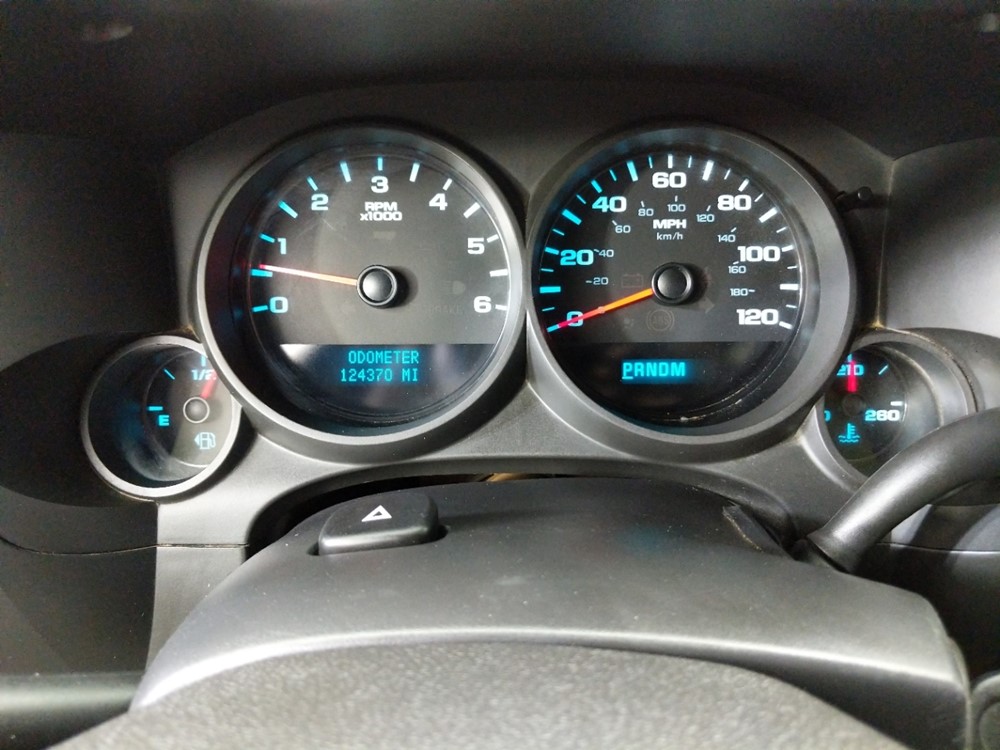 2011 Chevrolet Silverado 1500 - Odometer Close Up