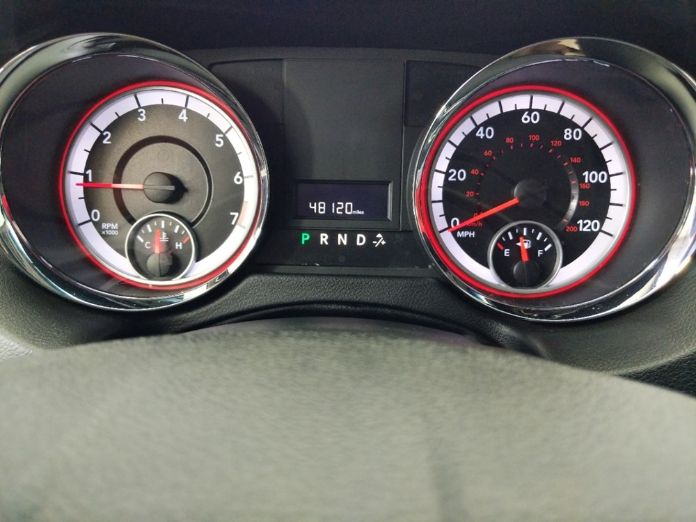 2015 Dodge Grand Caravan - Odometer Close Up