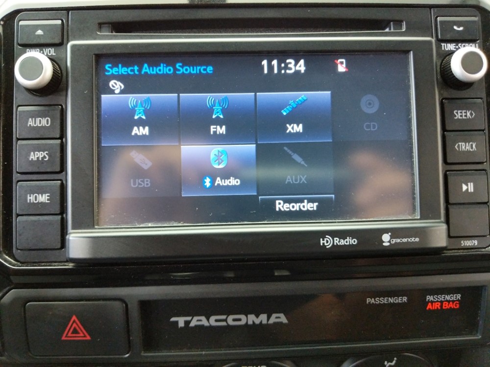 2015 Toyota Tacoma - Stereo Package