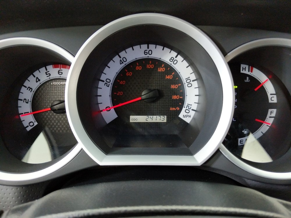 2015 Toyota Tacoma - Odometer Close Up