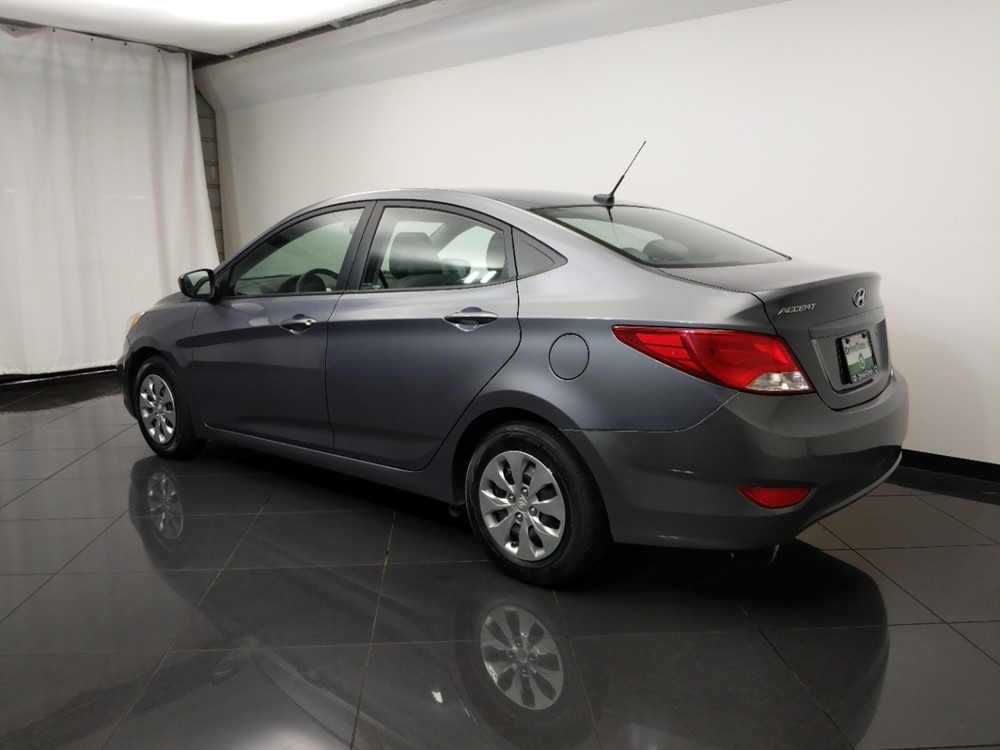 2017 Hyundai Accent - Driver Rear Bumper