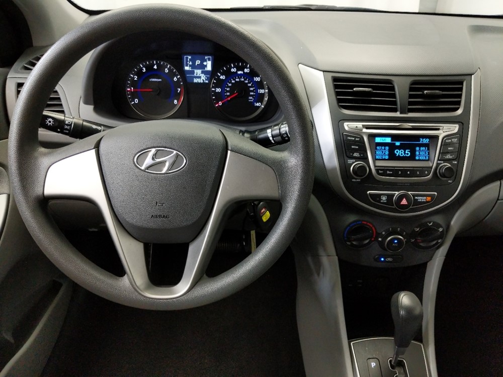 2017 Hyundai Accent - Driver Dash