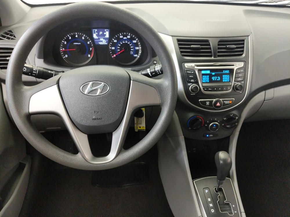 2017 Hyundai Accent - Driver Dash