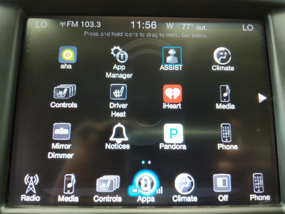 2016 Chrysler 200 - Stereo Package