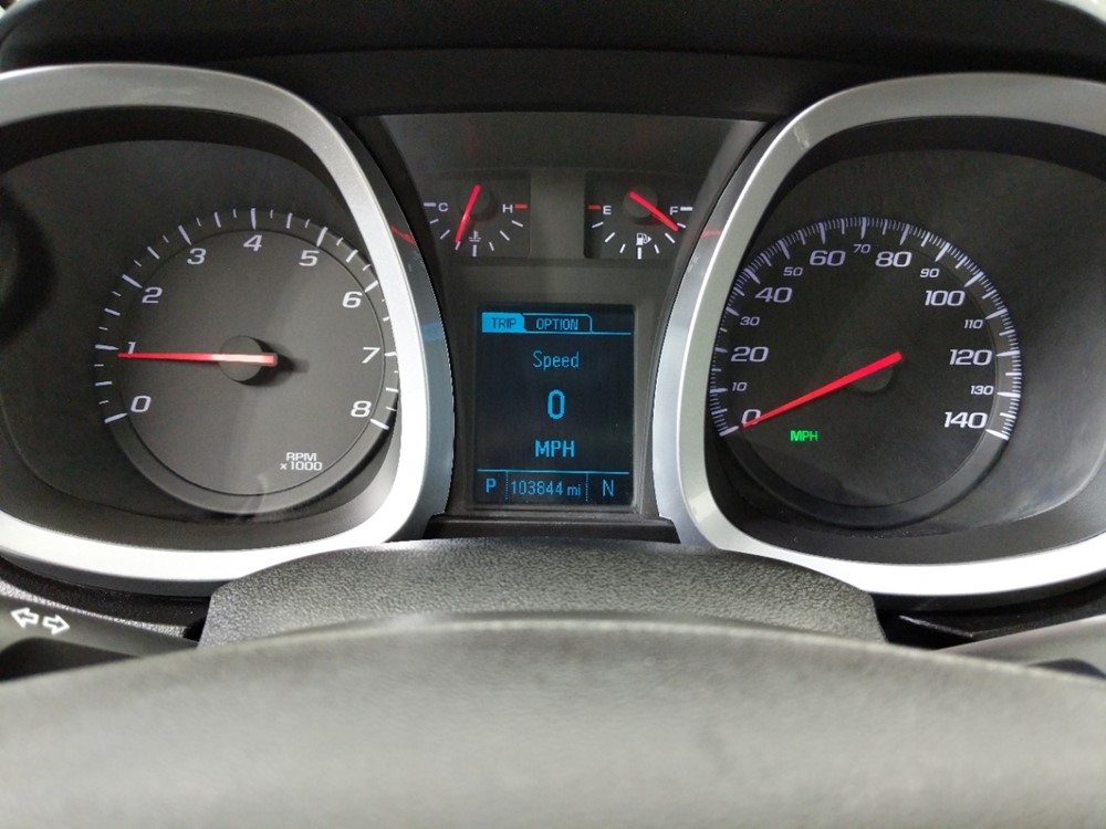 2015 Chevrolet Equinox - Odometer Close Up