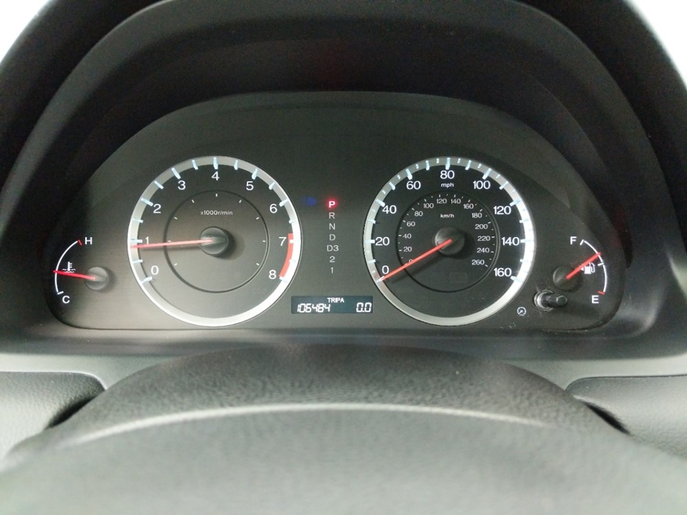 2012 Honda Accord - Odometer Close Up
