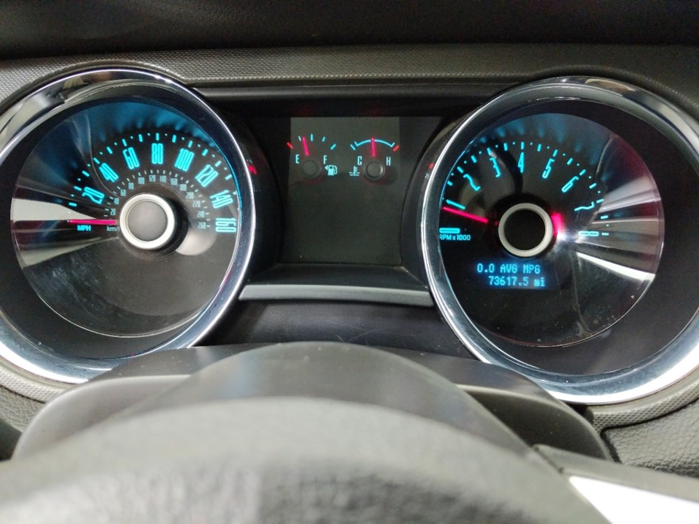 2014 Ford Mustang - Odometer Close Up