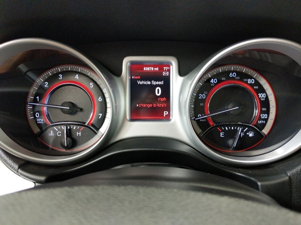 2013 Dodge Journey - Odometer Close Up
