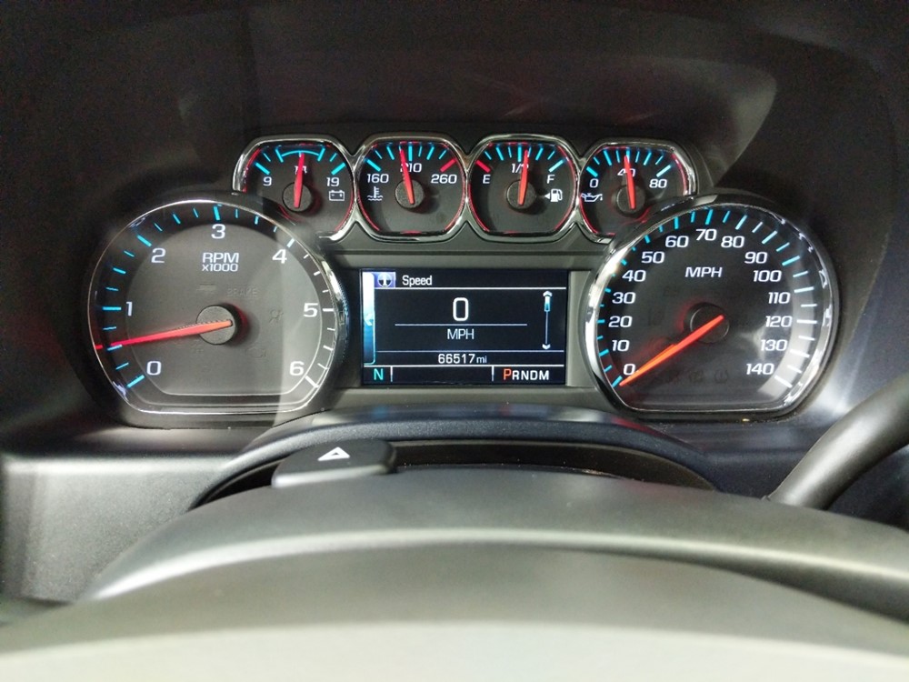2014 Chevrolet Silverado 1500 - Odometer Close Up