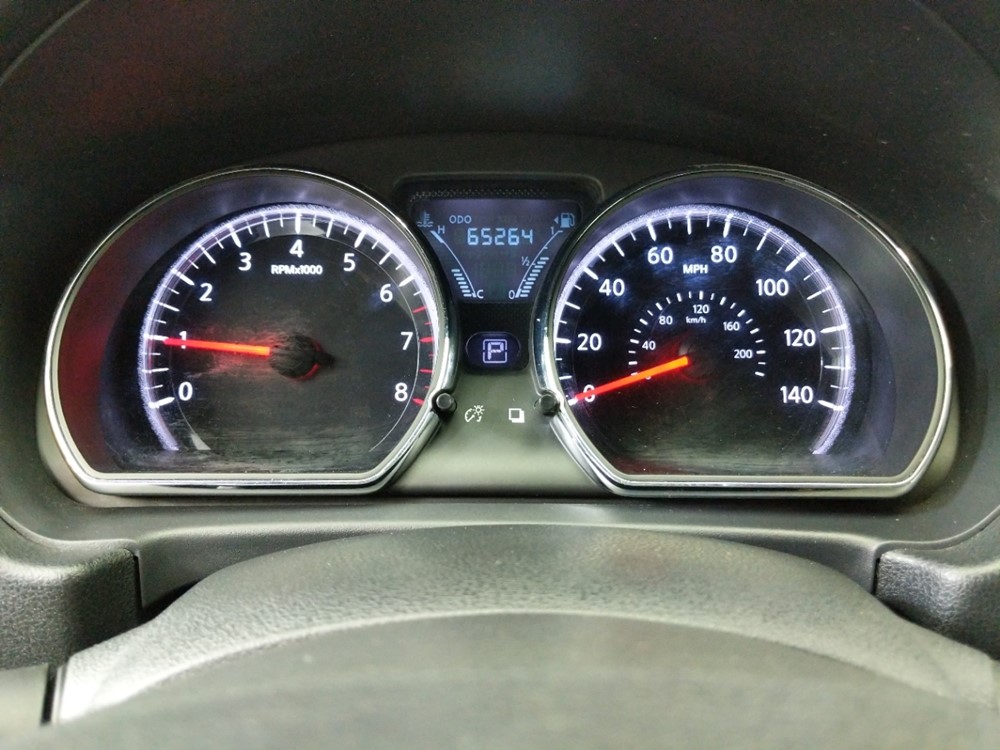 2016 Nissan Versa - Odometer Close Up