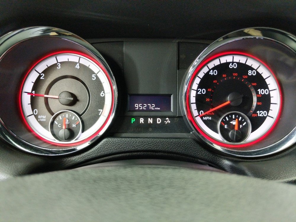 2015 Dodge Grand Caravan - Odometer Close Up