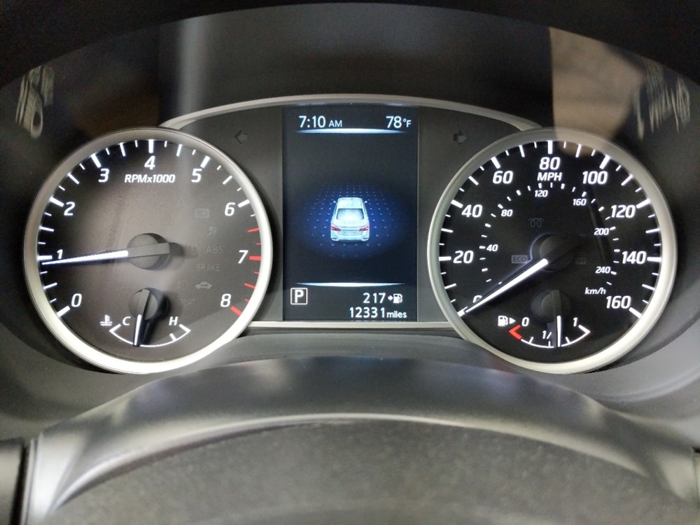 2017 Nissan Sentra - Odometer Close Up