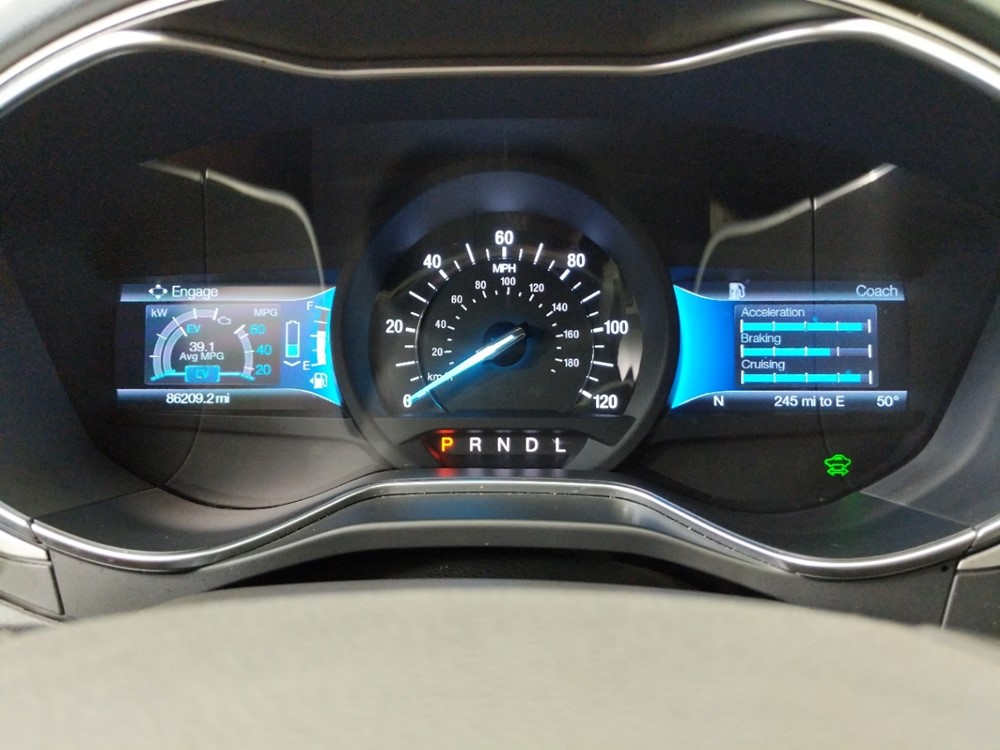 2015 Ford Fusion - Odometer Close Up