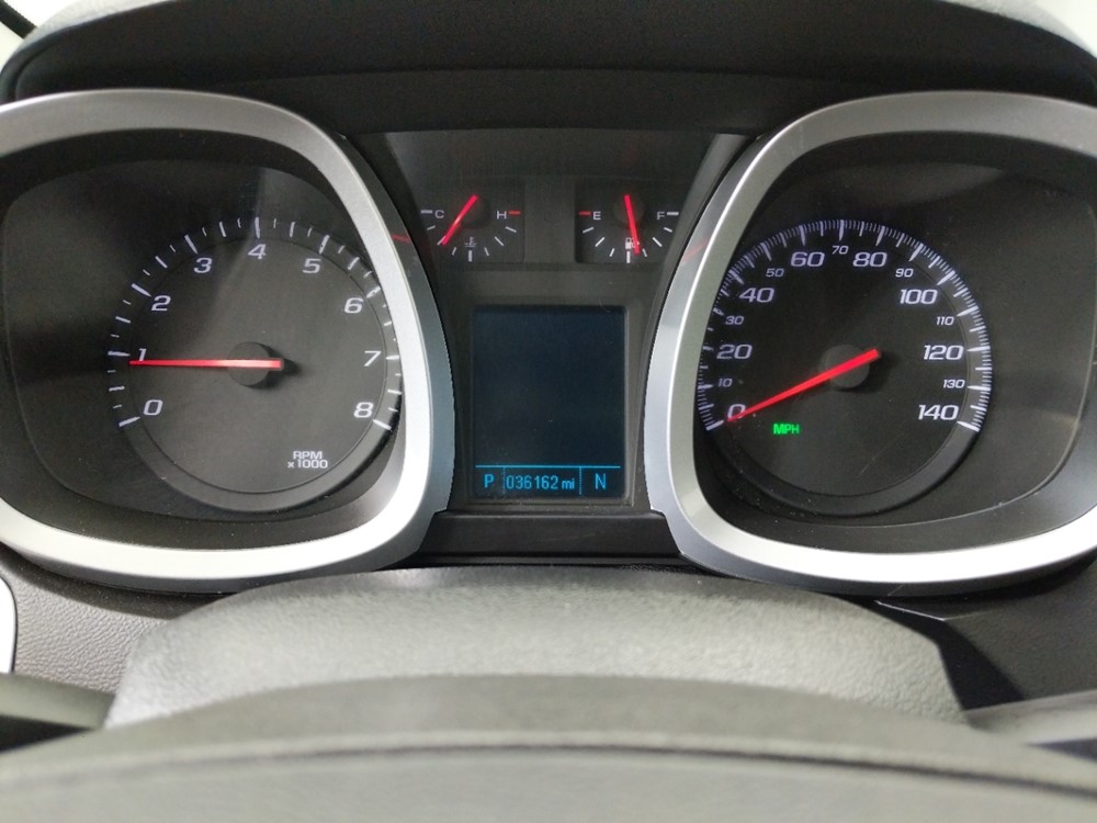 2017 Chevrolet Equinox - Odometer Close Up