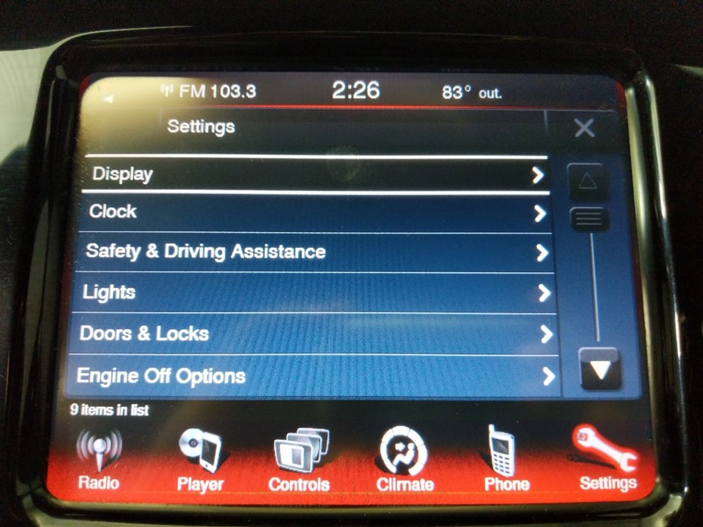 2014 Dodge Dart - Stereo Package