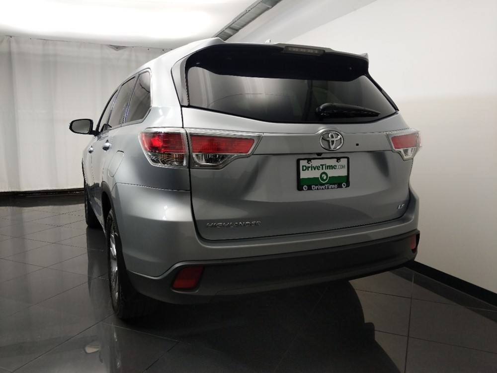 2015 Toyota Highlander - Driver Rear Trunk