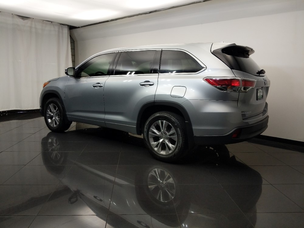 2015 Toyota Highlander - Driver Rear Bumper