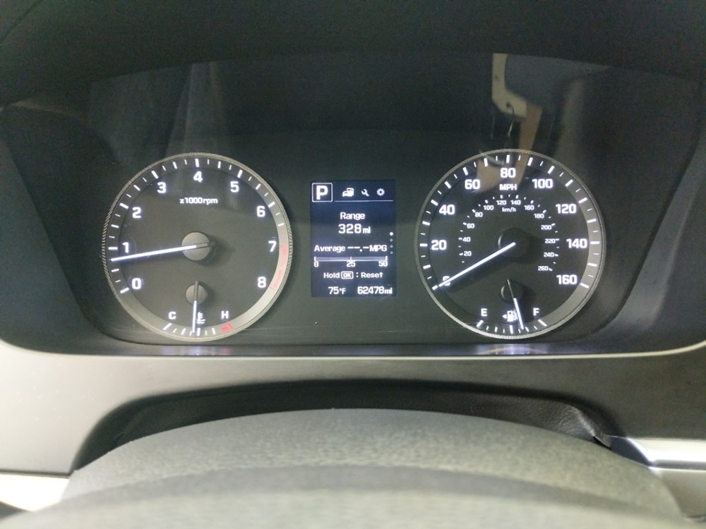 2015 Hyundai Sonata - Odometer Close Up