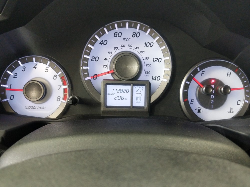 2012 Honda Pilot - Odometer Close Up