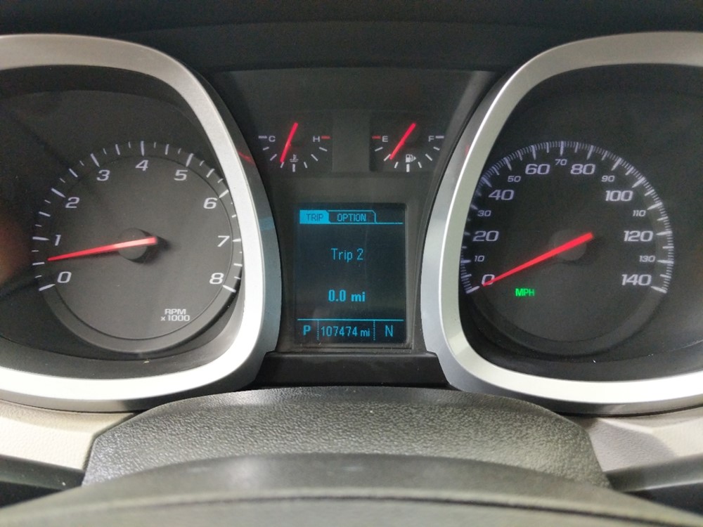 2013 Chevrolet Equinox - Odometer Close Up