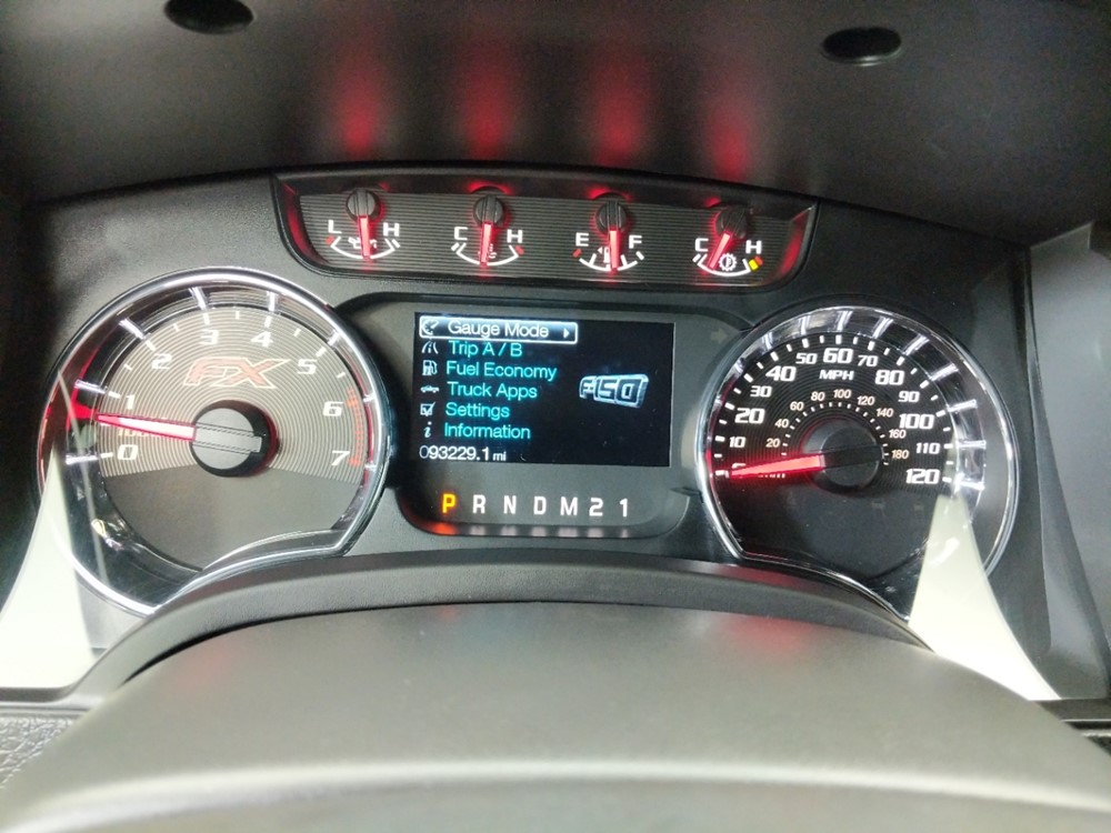 2012 Ford F-150 - Odometer Close Up