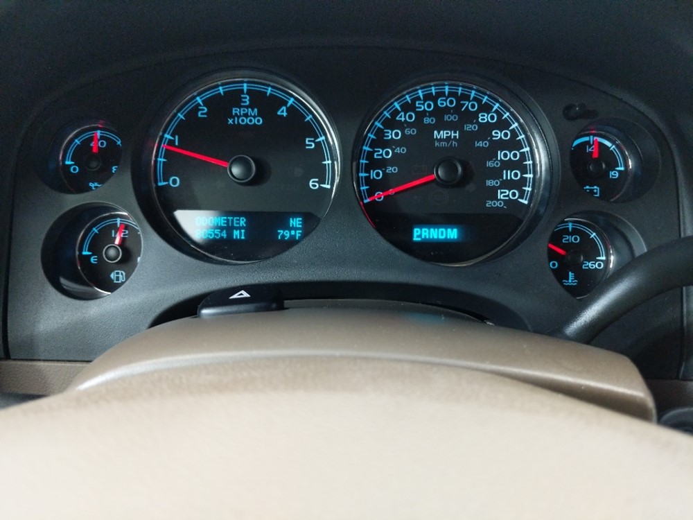 2012 GMC Sierra 1500 - Odometer Close Up