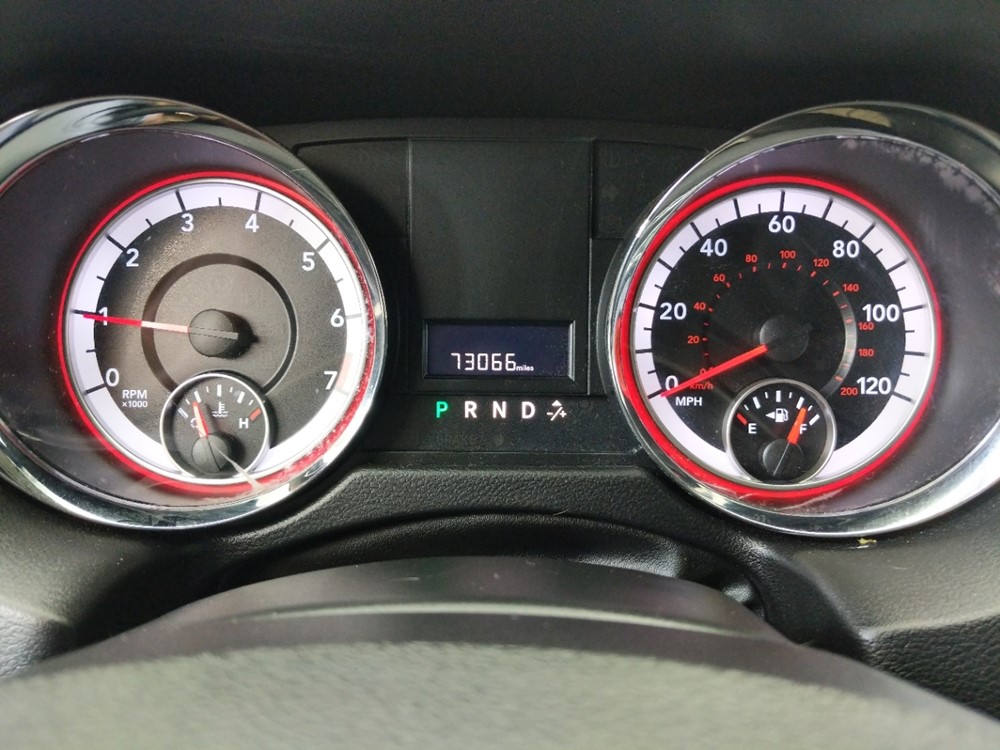 2016 Dodge Grand Caravan - Odometer Close Up